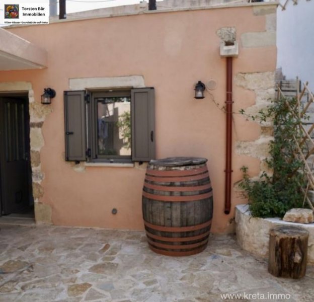 Melidoni Apocoronas Kreta, Melidoni, renoviertes Dorfhaus mit Innenhofgarten Haus kaufen